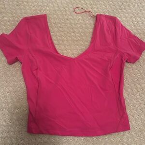 Lululemon pink align top